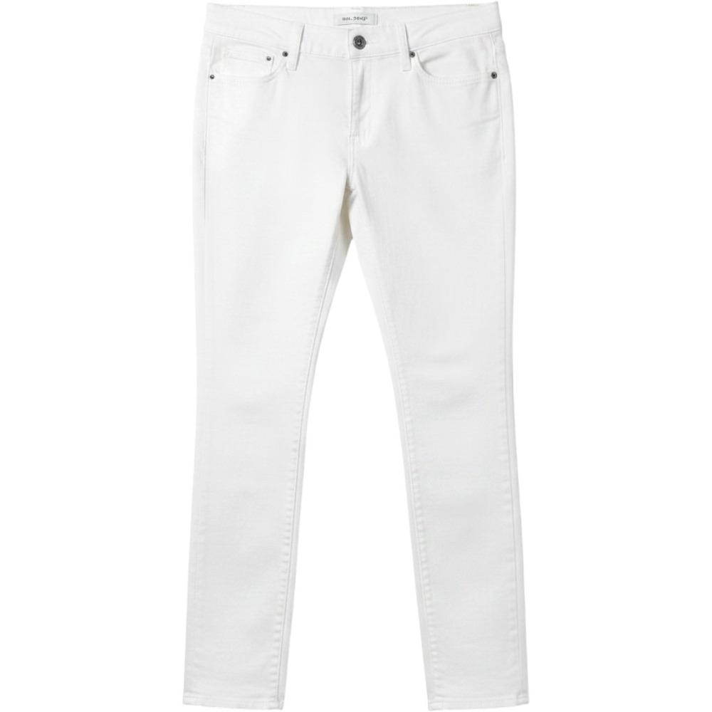 DL1961 Cindy Slim Boot Jeans Womens 27 White Mid Rise Premium Denim